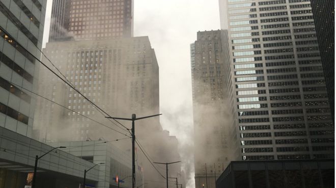 Downtown Toronto fire