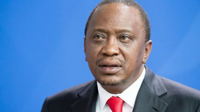 Rais Uhuru Kenyatta wa Kenya