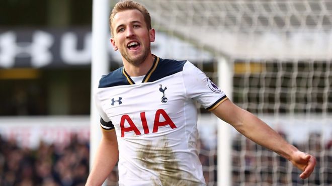 Mshambuliaji wa Uingereza na Tottenham Harry Kane, 24,