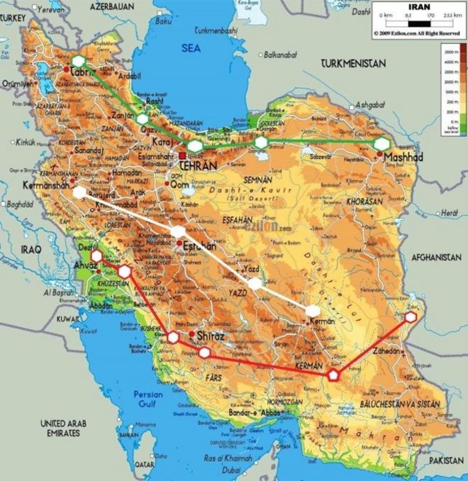 پایتختهای ایران