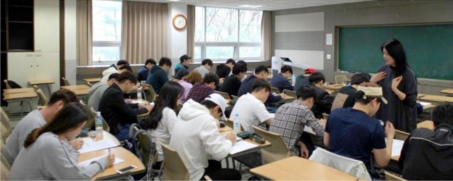 In many East Asian countries, marriage and birth rates are facing a big dip. But a class at a university in Seoul aims to boost the birth rate.