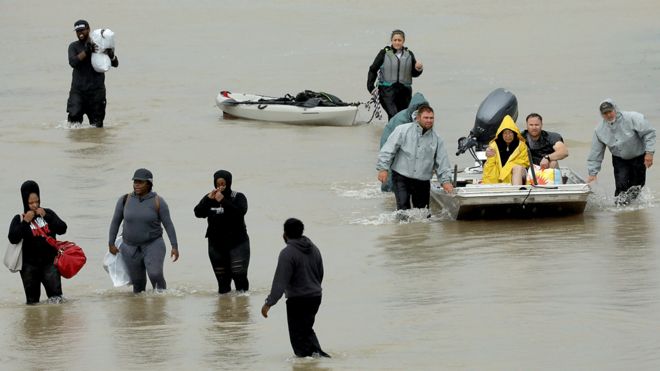 More than 3,000 people have been rescued in Houston alone