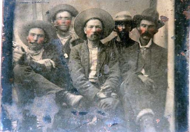 Billy the Kid and his crew