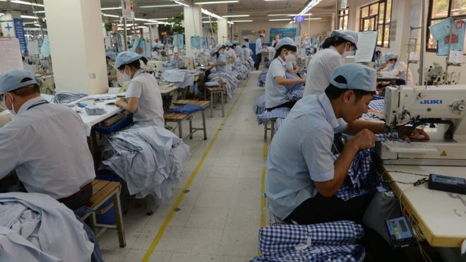 Vietnamese workers