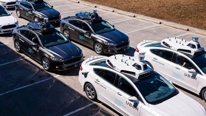 Uber's fleet is being tested in various locations across the US