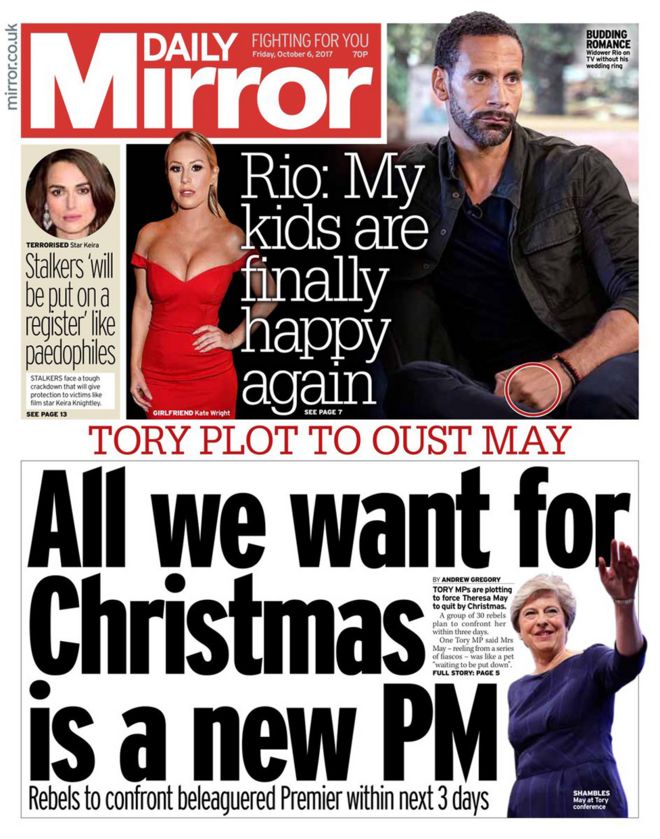 Mirror front page