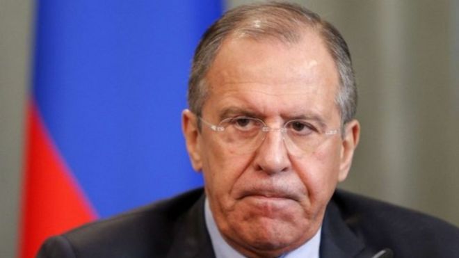 Waziri wa maswala ya kigeni nchini Urusi Sergei Lavrov