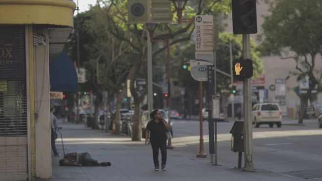 Las calles de Los Ángeles