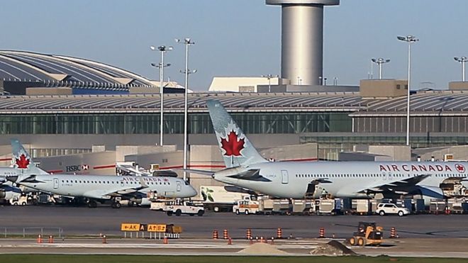Air Canada planes. Archive photo