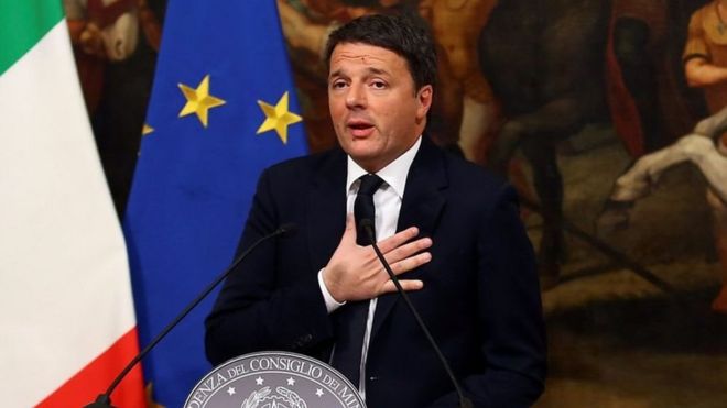 Matteo Renzi amekuwa waziri mkuu wa Italia tokea mwaka 2014-2016