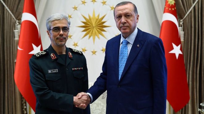 رئيس الأركان الإيراني: لتركيا وإيران موقف مشترك معارض للاستفتاء على الاستقلال في كردستان العراق