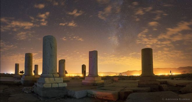 "Tierra ancestral, cielo moderno" / Imagen de Amirreza Kamkar