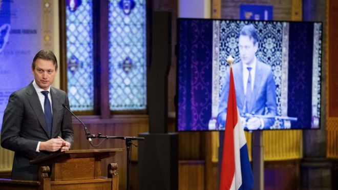 Hollanda Dışişleri Bakanı Halbe Zijlstra