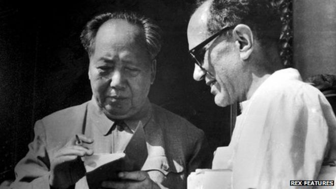Sidney Rittenberg meets Mao Zedong (C 1970)