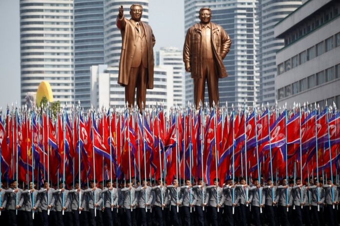 North Korea is marking the 105th anniversary of the birth of its founding president, Kim Il-sung
