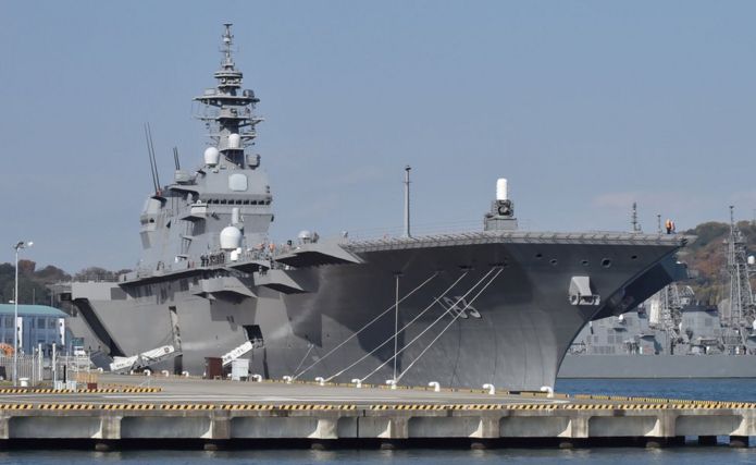 Izumo ndiyo meli kubwa zaidi ya kivita ya Japan