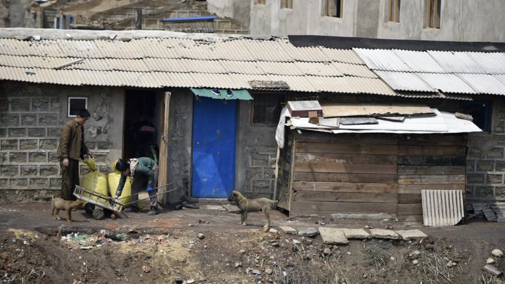 Pobreza en Pyongyang