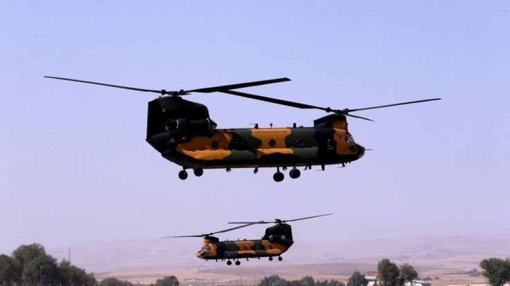 CH-47 Chinooks