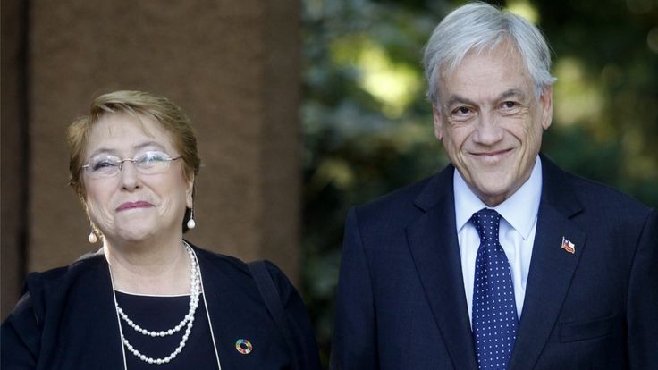 Michelle Bachelet y Sebastían Piñera han alternado en el gobierno de Chile desde 2006. Piñera fue nuevamente electo para el periodo 2018-2022.