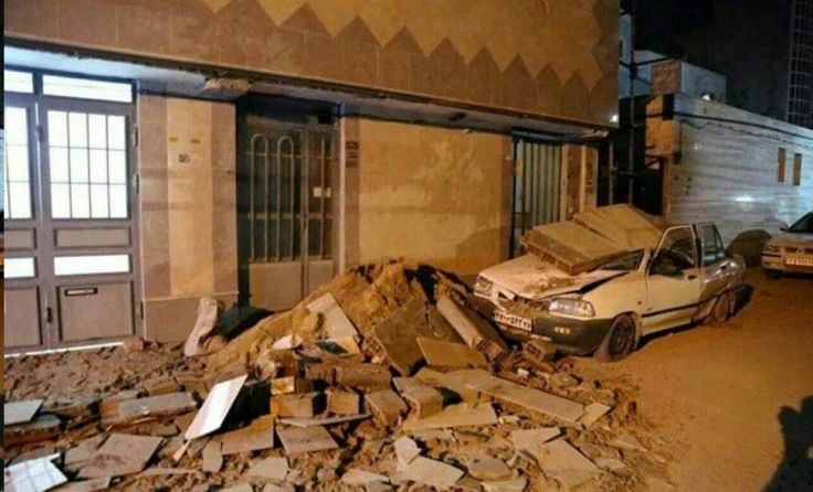 عکس ایلنا از خرابی زلزله در ایران