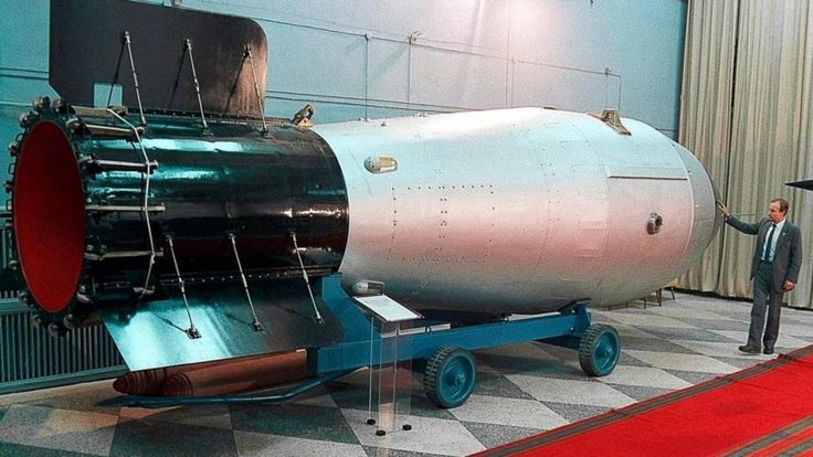 Un modelo de la Bomba del Zar