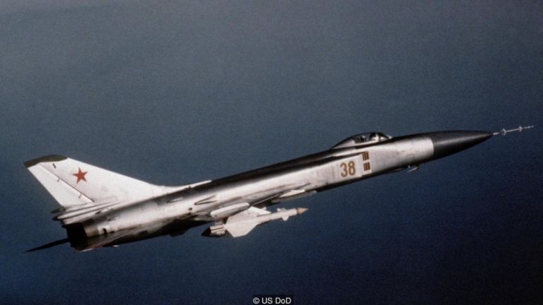 In 1983, a Soviet Su-15 fighter shot down a South Korean airliner, killing 269 people