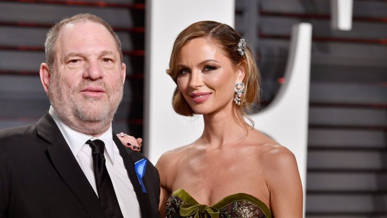 Harvey Weinstein ve eşi Georgina Chapman