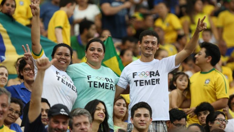 Protestas contra Michel Temer