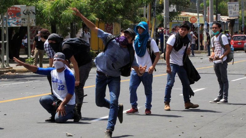 Protestas en Nicaragua