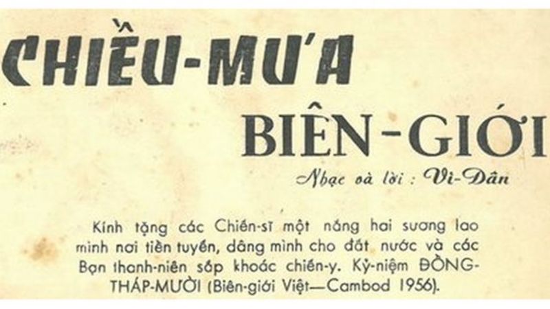 Chiều mưa biên giới