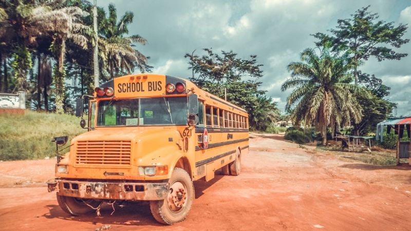 Liberia school bus