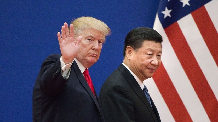 Donald Trump y Xi Jinping.