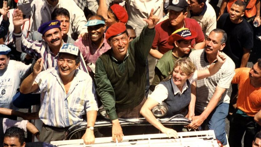 Hugo Chavez 2002'de iktidara geldi.