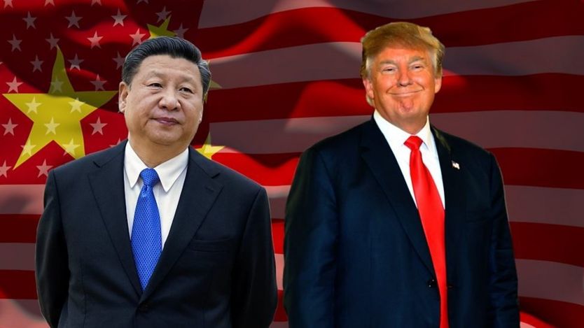 Rais Xi-Jinping wa China na mwenzake Donald Trump wa Kenya