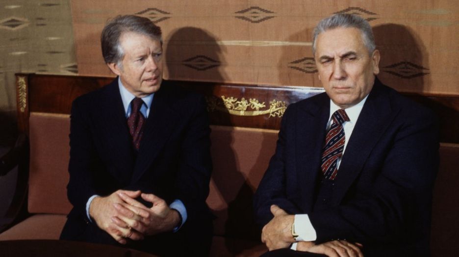 Jimmy Carter và Edward Gierek