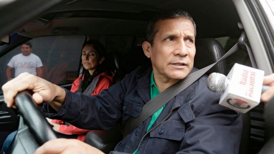 Nadine Heredia y Ollanta Humala