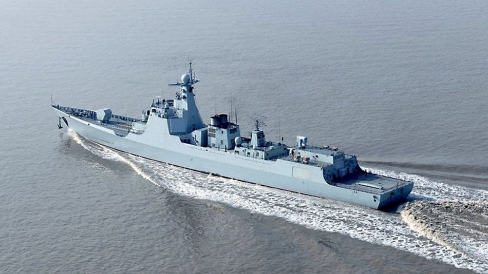 中國海軍第二艘先進的052D型導彈驅逐艦