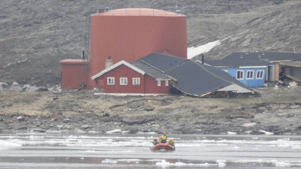 Tsunami en Groenlandia