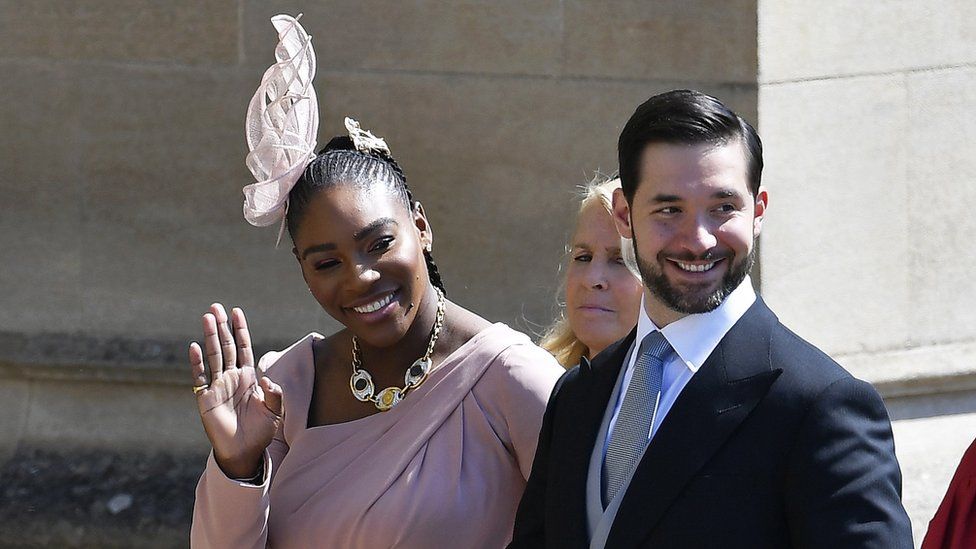 Serena Williams and her husband