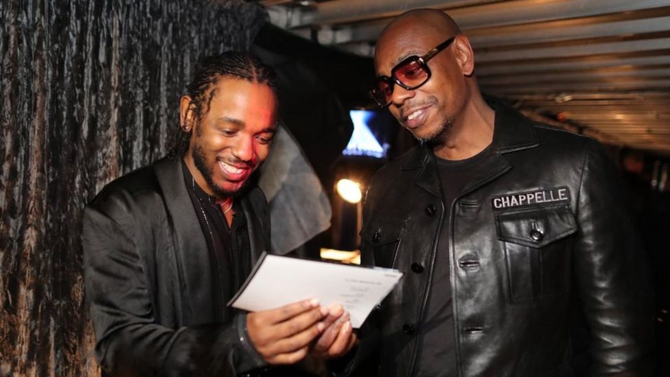 Kendrick Lamar with Dave Chappelle