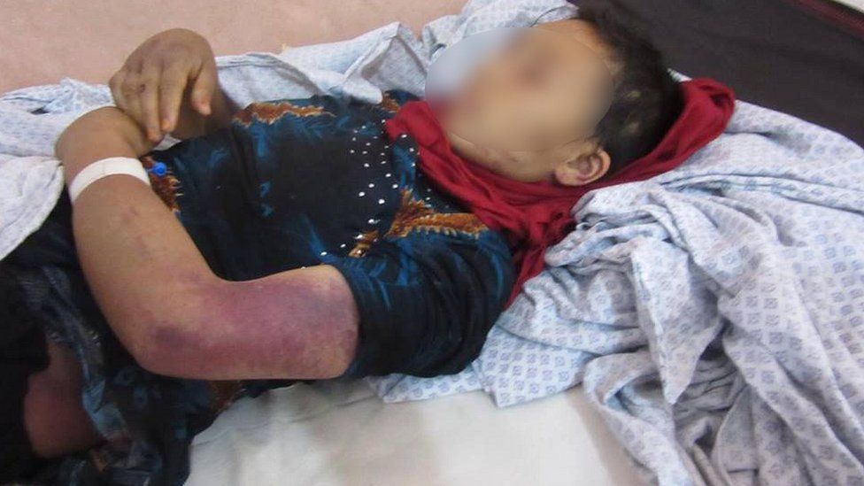 This photo of the victim was provided by the Takhar women's affairs department