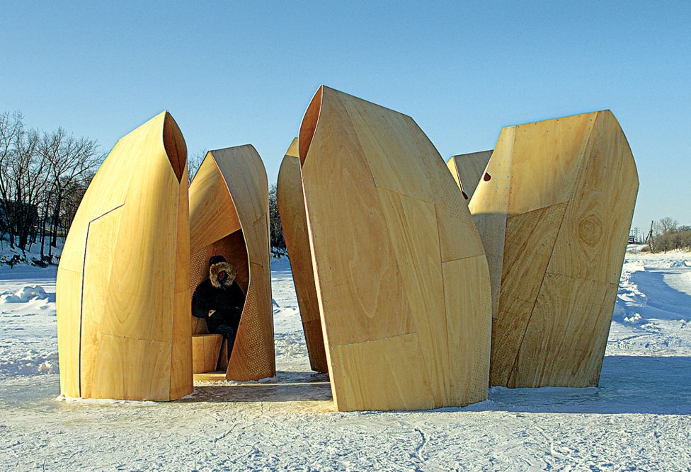 'Skating Shelters' by Patkau Architects - Canada