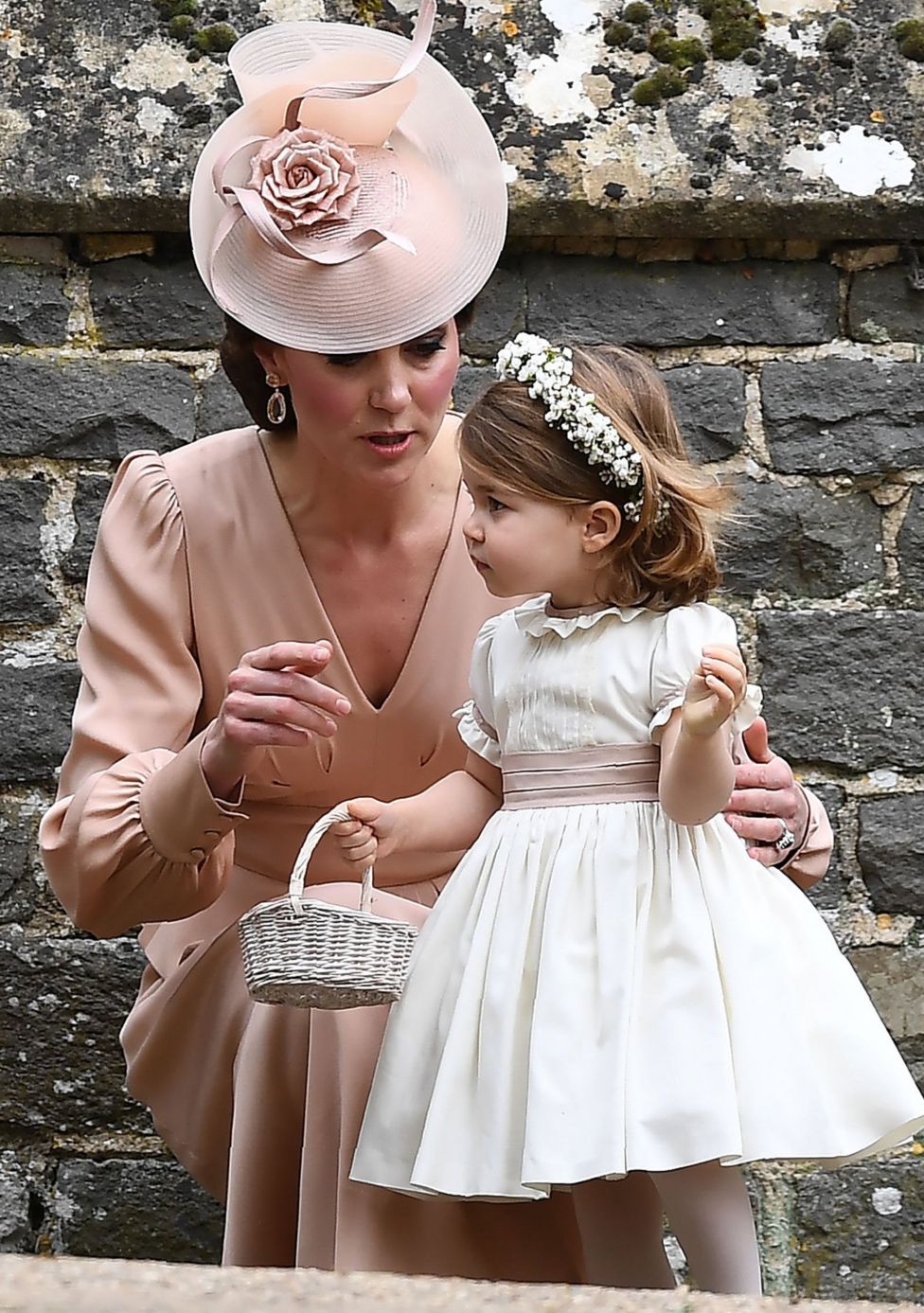 Герцогиня Кембриджская и принцесса Шарлотта/ PA