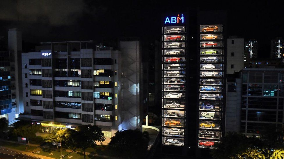 máquina de vending en Singapur de ABM