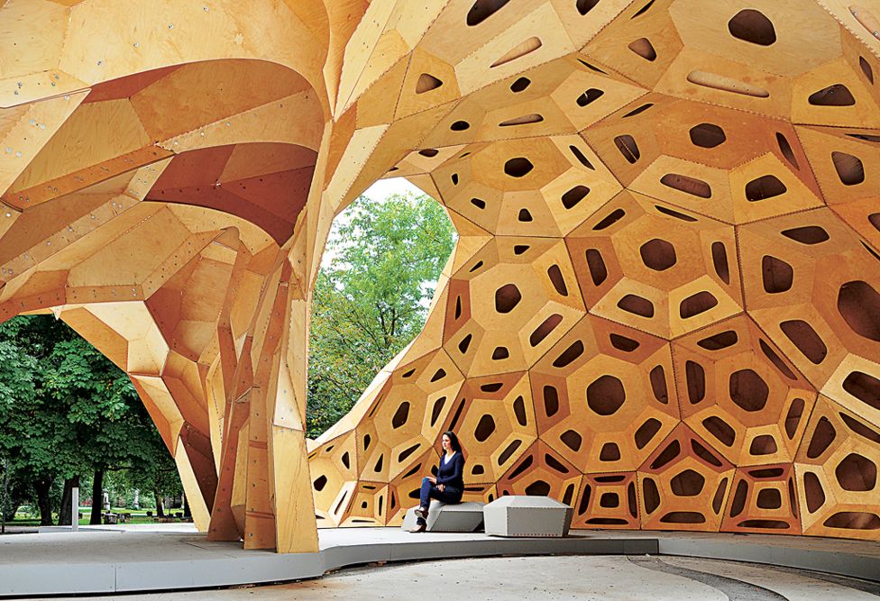 'Research Pavilion' by University of Stuttgart ICD and ITKE - Germany