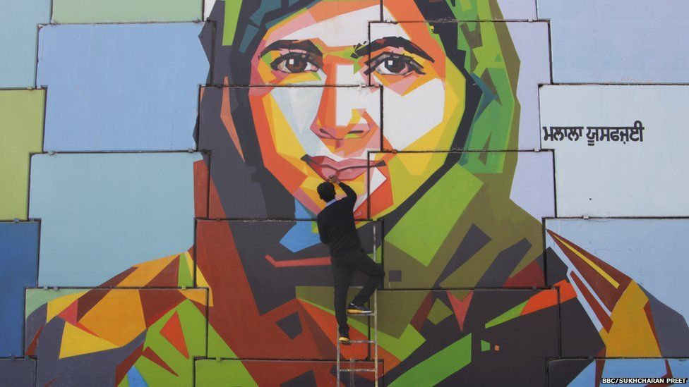 MALALA GRAFFITI