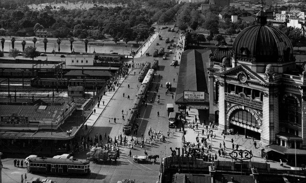 Melbourne in 1955