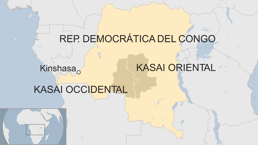 Mapa RDC