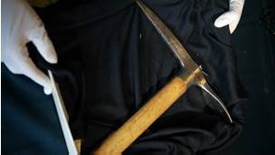 Picahielos utilizado para matar a Trotsky