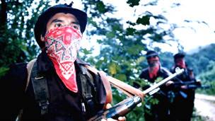 Milicianos del EZLN
